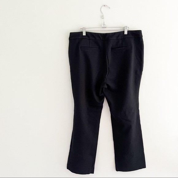 Northern Reflections Black Jersey Pants Size 14 Ankle - Picture 2 of 9